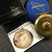 Islander LX3.4 Gold Fly Reel - Custom Trout Unlimited Edition c/w Scientific Anglers WF7 Fly Line - LIKE NEW! - $450