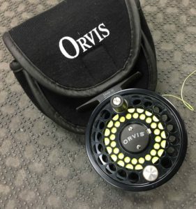 SOLD! – Orvis Battenkill BBS III Fly Reel – c/w Backing and Pouch
