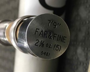 Orvis Far & Fine 7' 9” - 2 1/8oz (5) - 2pc c/w Tube - $200