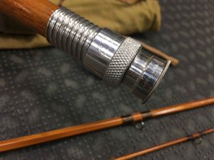 Vintage Payne - Made in USA - 3 pc Fly Rod Bamboo Fly Rod - c/w Spare Tip and Fighting Butt - $1100