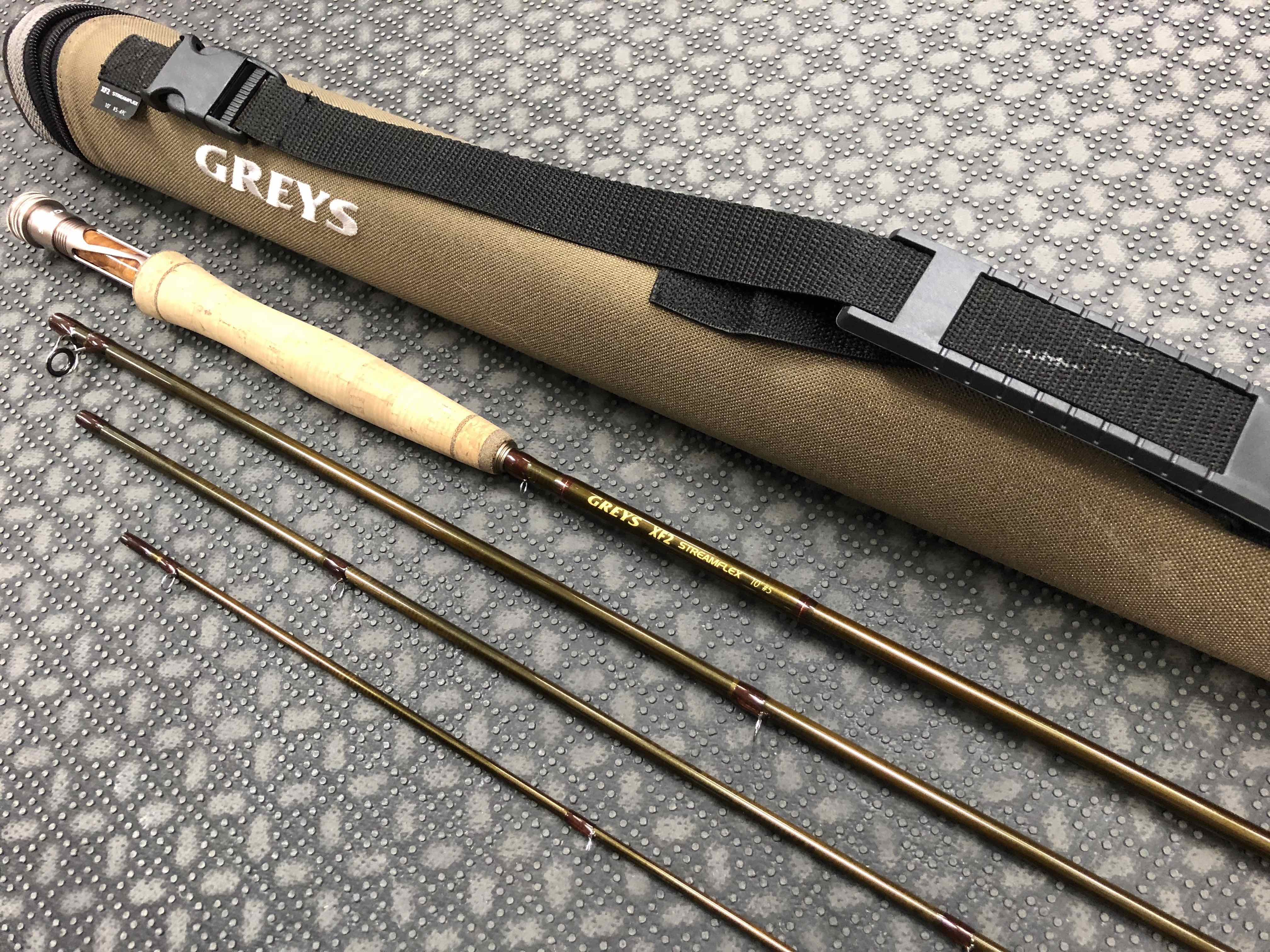 SOLD! – NEW PRICE! – Greys XF2 Streamflex 10′ 5wt 4pc Fly Rod – LIKE NEW! –  $175 – The First Cast – Hook, Line and Sinker's Fly Fishing Shop