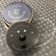 Hardy Marquis Salmon Fly Reel #1 - Made in England c/w Royal Wulff Triangle Taper 9wt TTST9F - GOOD SHAPE! - $210