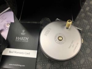 Hardy - The Perfect 3 1/8” - Made in England Fly Reel - Wide Spool - LIKE NEW!