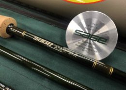 Sage Double Handed Spey Rod 9141-4 4Pc 9 Wt Graphite IV Fly Rod c/w Sock and Tube - LIKE NEW! - $575