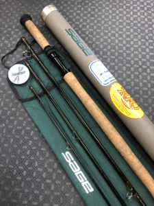 Sage Double Handed Spey Rod 9141-4 4Pc 9 Wt Graphite IV Fly Rod c/w Sock and Tube - LIKE NEW! - $575