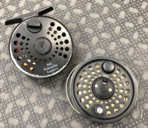 Scientific Anglers 5/6L Fly Reel & 2 Fly Lines - Well Used - $75