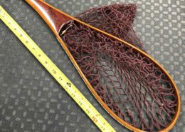 Hand Crafted Trout Landing Net - Hoop Size 13 1/2 x 6 1/4 - GREAT SHAPE! - $50
