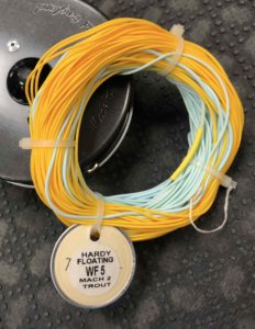 Hardy Floating Fly Line WF5 Mach 2 Trout - LIKE NEW! - $20