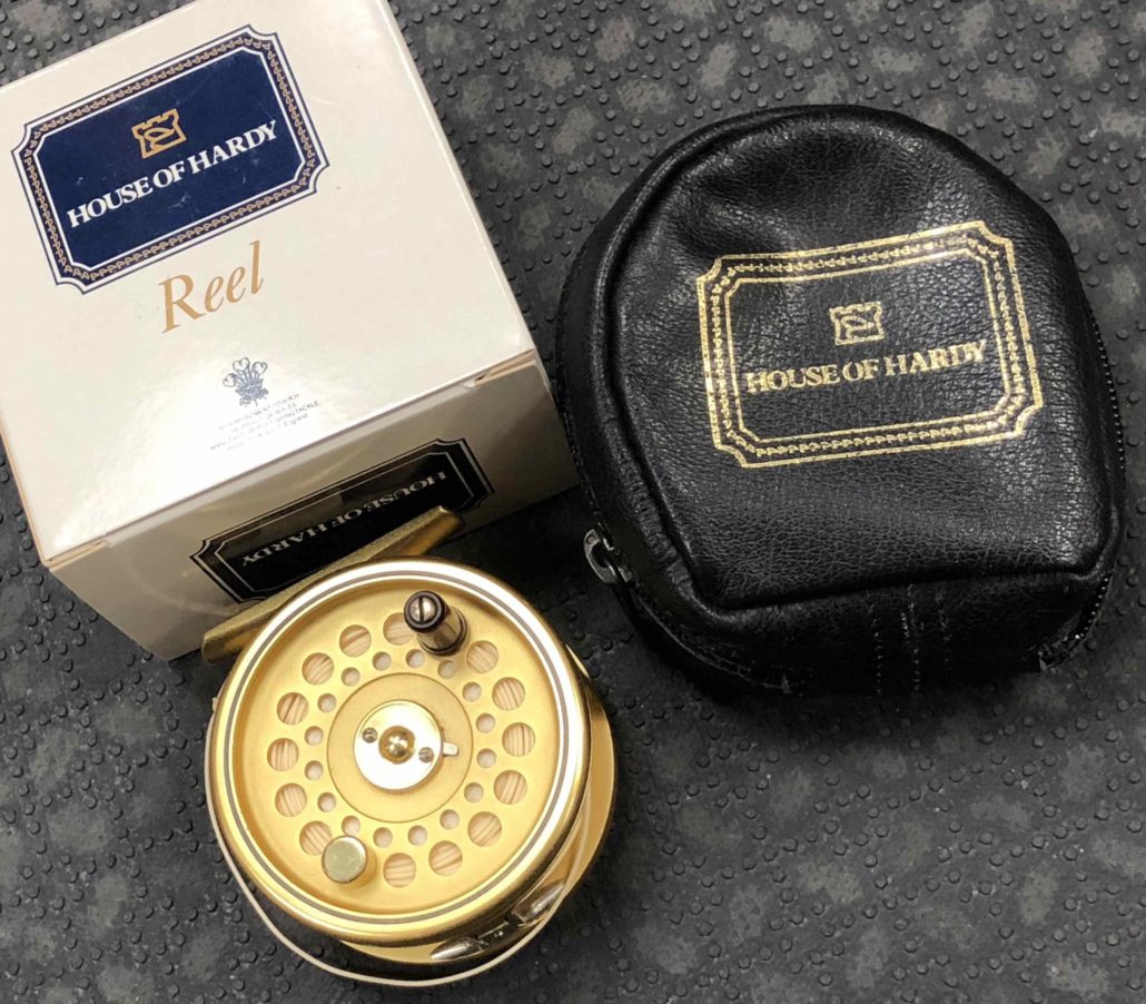 SOLD! – Hardy The Sovereign 5/6/7 Fly Reel Gold c/w Original