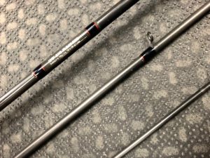 Custom Built Raven RV9 Baitcast Float Rod - 3pc 13’ 6” c/w Twist - GREAT SHAPE! - $200