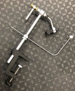 Renzetti Rotary Fly Tying Vise c/w Bobbin Cradle and Material Clip - GREAT SHAPE! - $165