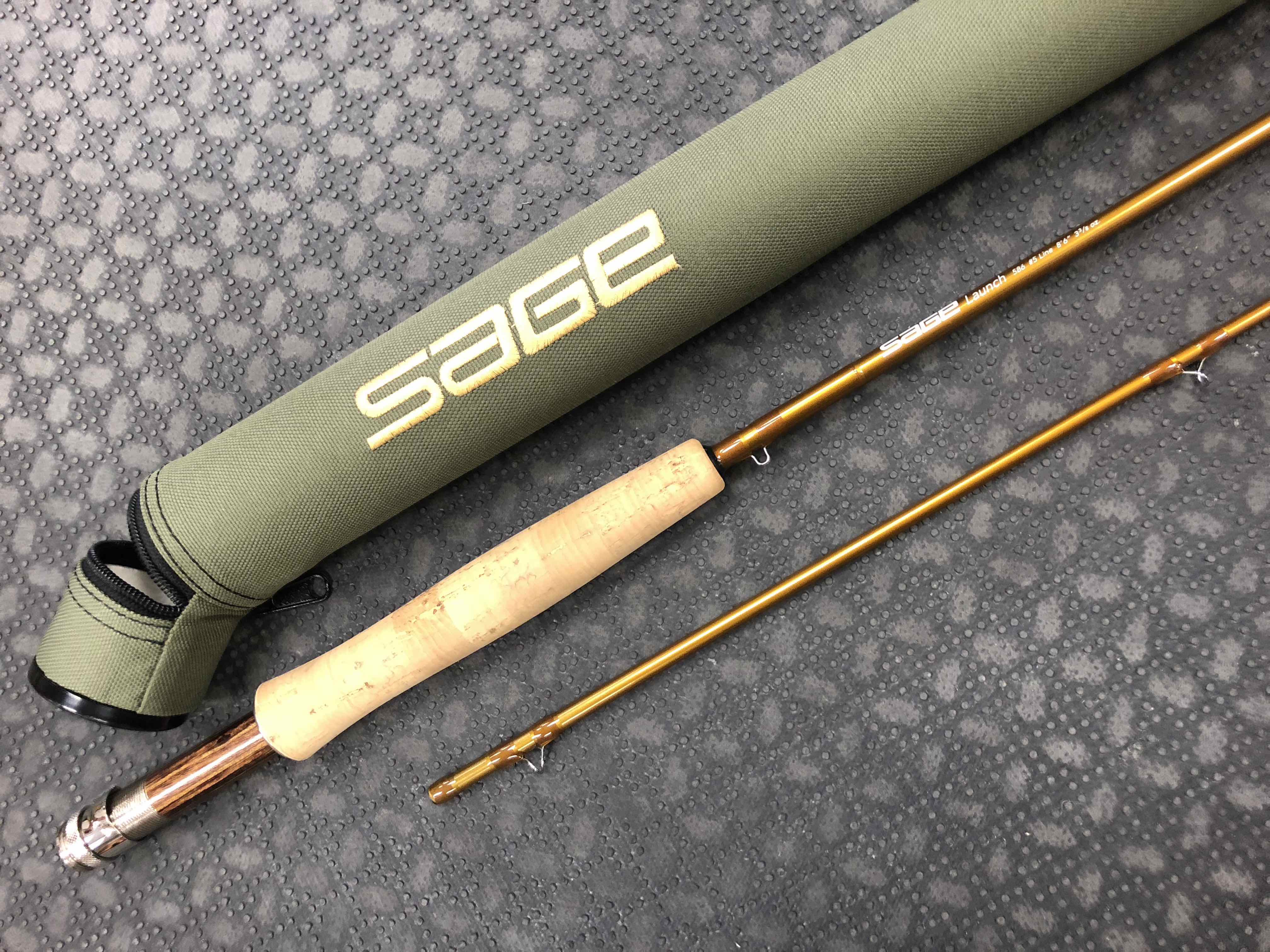 SOLD! – NEW PRICE! – Sage Launch – 586-2 – 8 1/2′ 5wt 2pc Fly Rod & Tube –  MINT CONDITION! – $175 – The First Cast – Hook, Line and Sinker's Fly  Fishing Shop