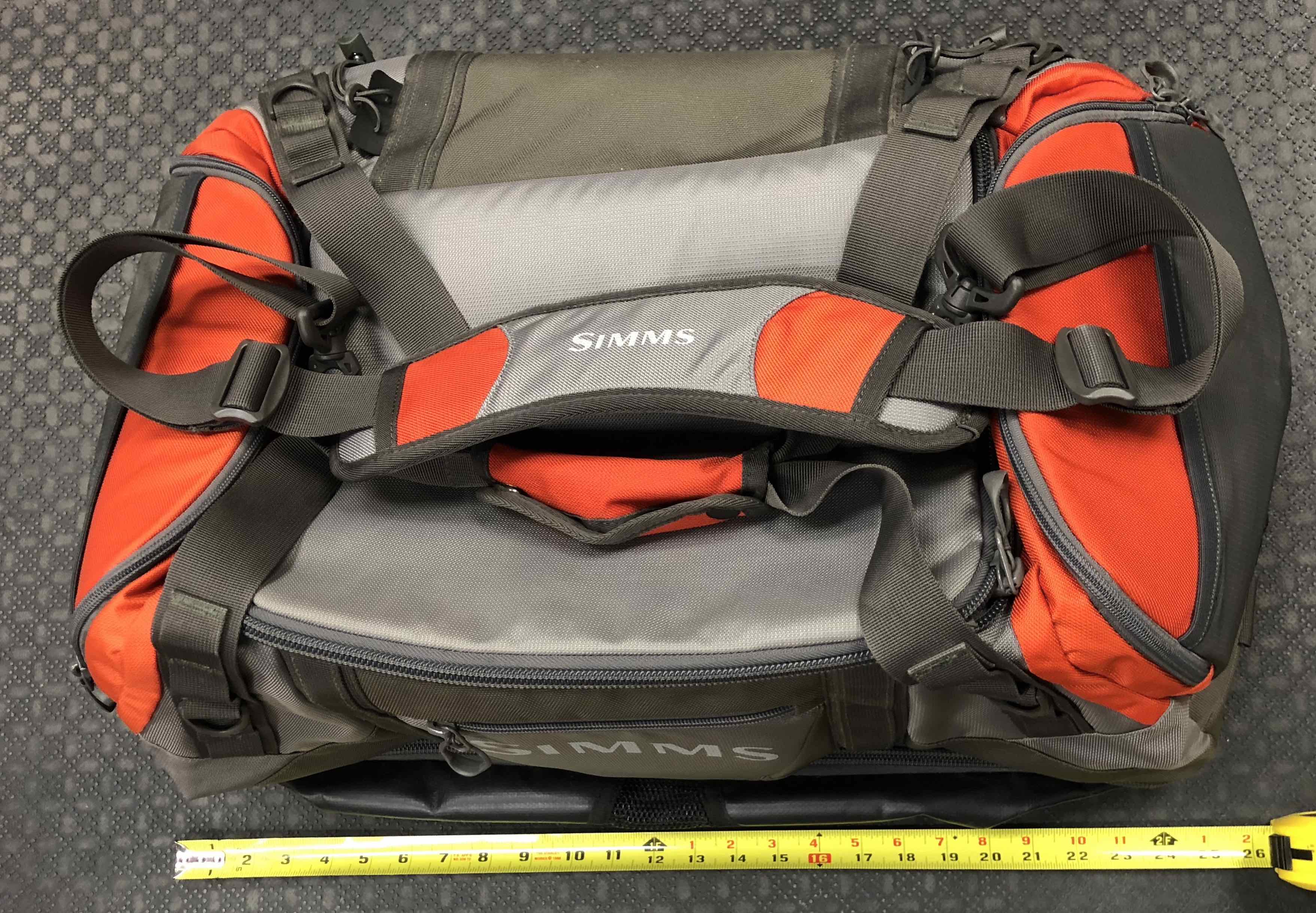 SOLD! – NEW PRICE! – Simms Headwaters Gear Bag – LIKE NEW! – $125