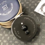Hardy Fly Reel - Made in England - Marquis #7 c/w Zippered Vinyl Case, WF6S & Sink Leader - GOOD CONDITION! - $180