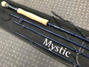 Mystic 9' 8Wt 4Pc Fly Rod c/w Sock - GRET SHAPE! - $60