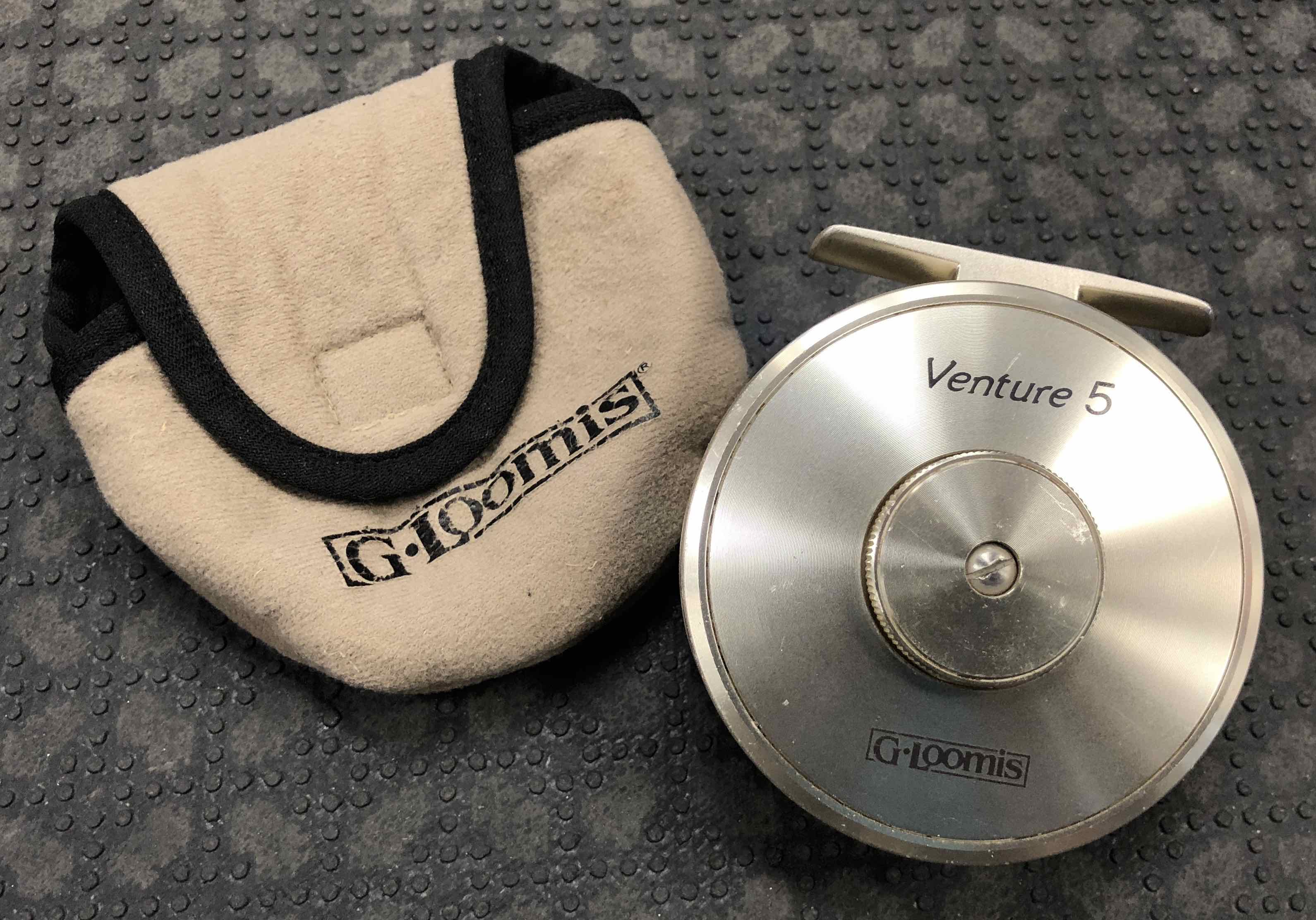 SOLD! – G. Loomis 5 Venture Fly Reel – GOOD SHAPE! – $75 – The First Cast –  Hook, Line and Sinker's Fly Fishing Shop