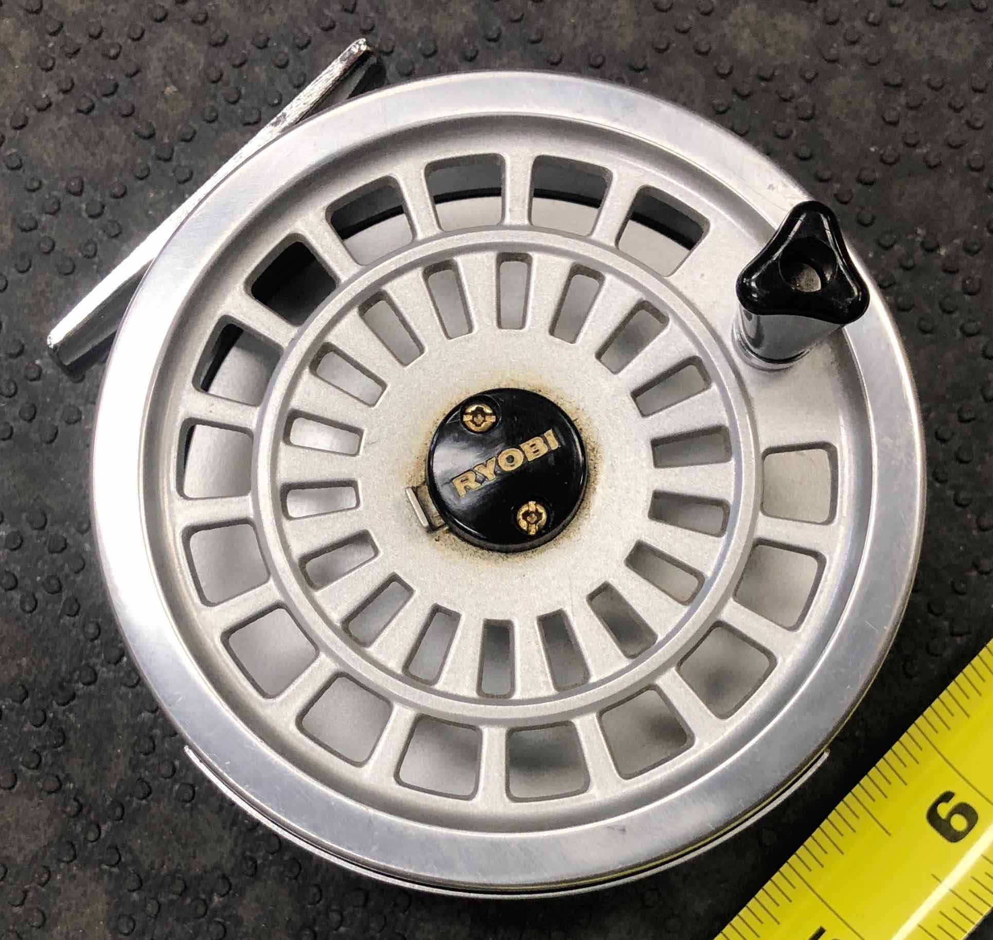SOLD! – Ryobi 455 – Ryobi Ltd Japan Fishing Tackle Division Click & Pawl  Fly Reel – GOOD SHAPE! – $30 – The First Cast – Hook, Line and Sinker's Fly  Fishing Shop