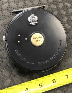 Ryobi 455 - Ryobi Ltd Japan Fishing Tackle Division Click & Pawl Fly Reel - GOOD SHAPE! - $30