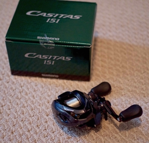 SOLD! - Shimano Casitas 151 Baitcast Reel - LIKE NEW! - $80