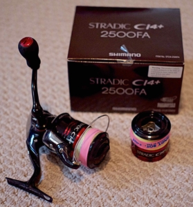 SOLD! - Shimano Stradic CI4+ 2500FA & Spare Spool - LIKE NEW! - $180