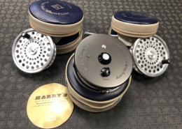 Hardy Marquis 8/9 Fly Reel - Made in England C/W 2 Spare Spools & 3 Cases - EXCELLENT CONDITION! - $245