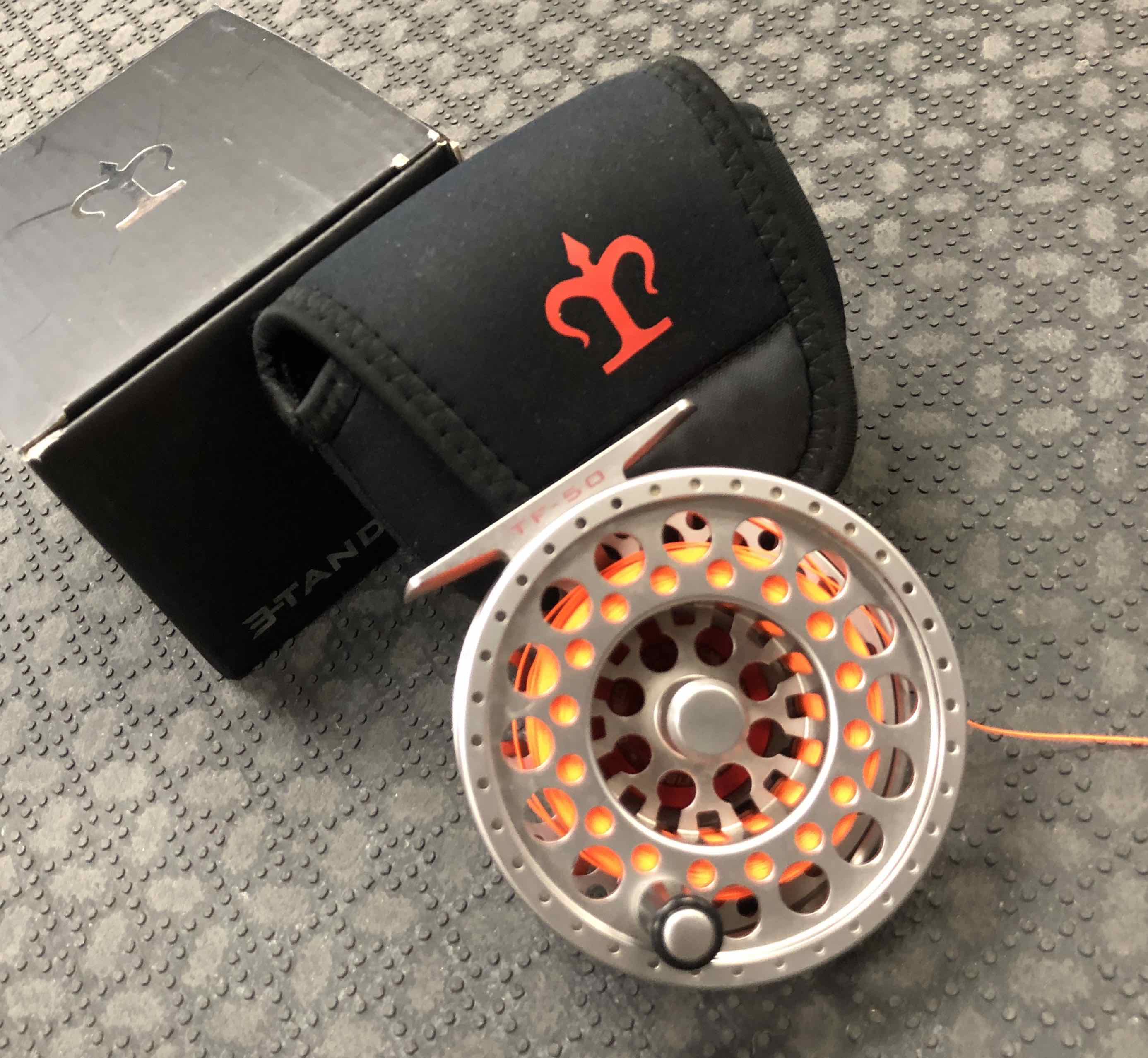 3-Tand - TF50 Fly Reel c/w Backing - LIKE NEW! - $150