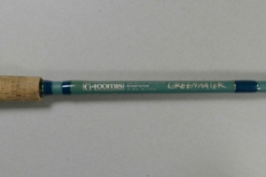 G. Loomis Greenwater 8’ 2” mag-medium, 1 piece power spinning rod for 1/4 to 1 1/4 oz. lures. GWR981S 10899-01     $160.00