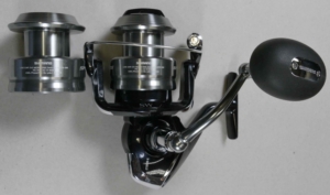 Shimano Spheros SP5000SW 5000 size spinning reel with 6000 size spare spool.  $170.00