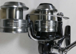 Shimano Spheros SP5000SW 5000 size spinning reel with 6000 size spare spool.  $170.00