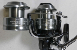 Shimano Spheros SP5000SW 5000 size spinning reel with 6000 size spare spool.  $170.00