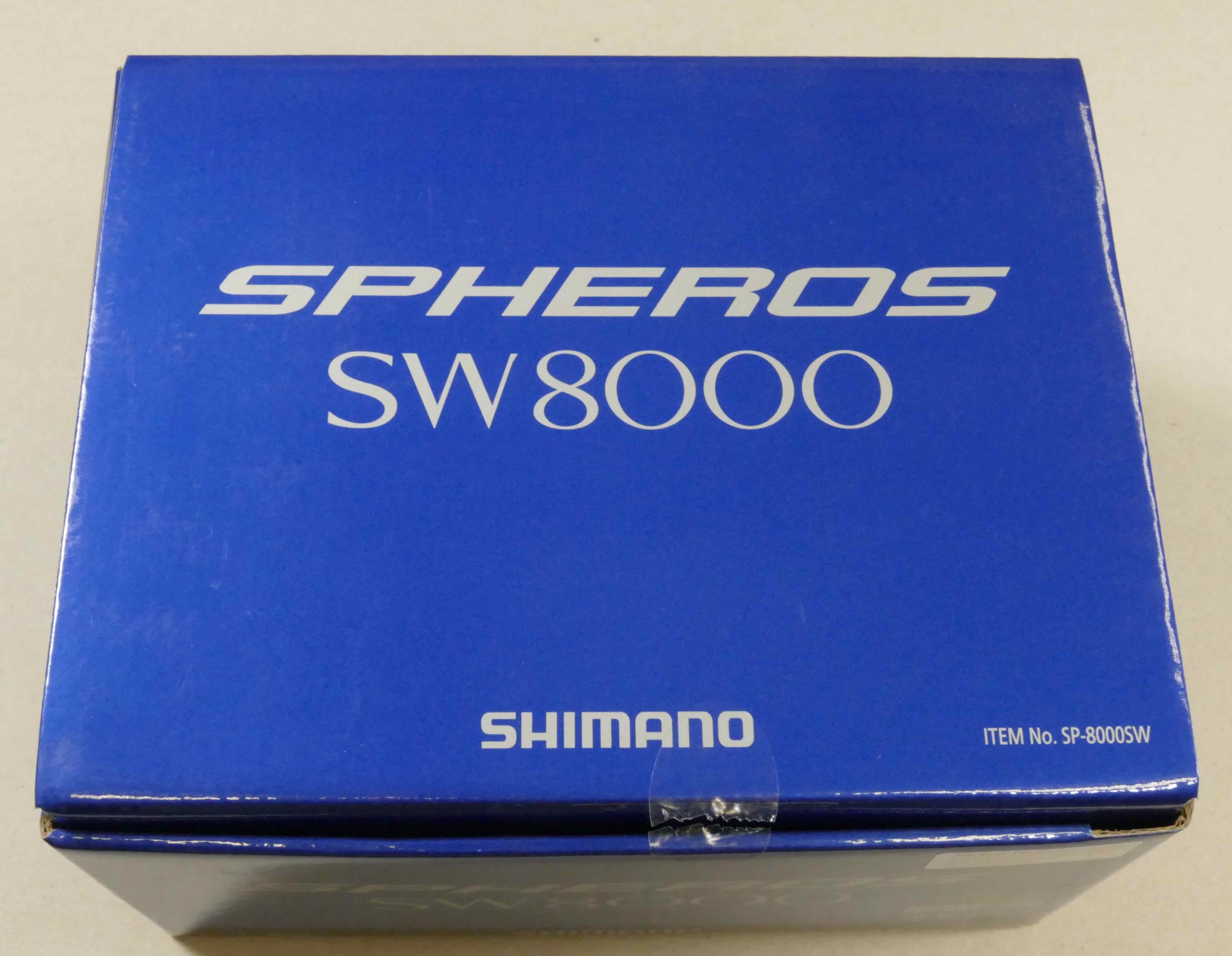 Shimano Spheros SW8000 Salt Water Spinning Reel spheros8000 1A – The First  Cast – Hook, Line and Sinker's Fly Fishing Shop