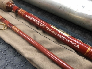 Vintage Phillipson Royal - 9’ - 10wt - RF90HT G2AF 10 - Made in the USA - 2Pc - Fiberglass Fly Rod - GREAT SHAPE! - $125