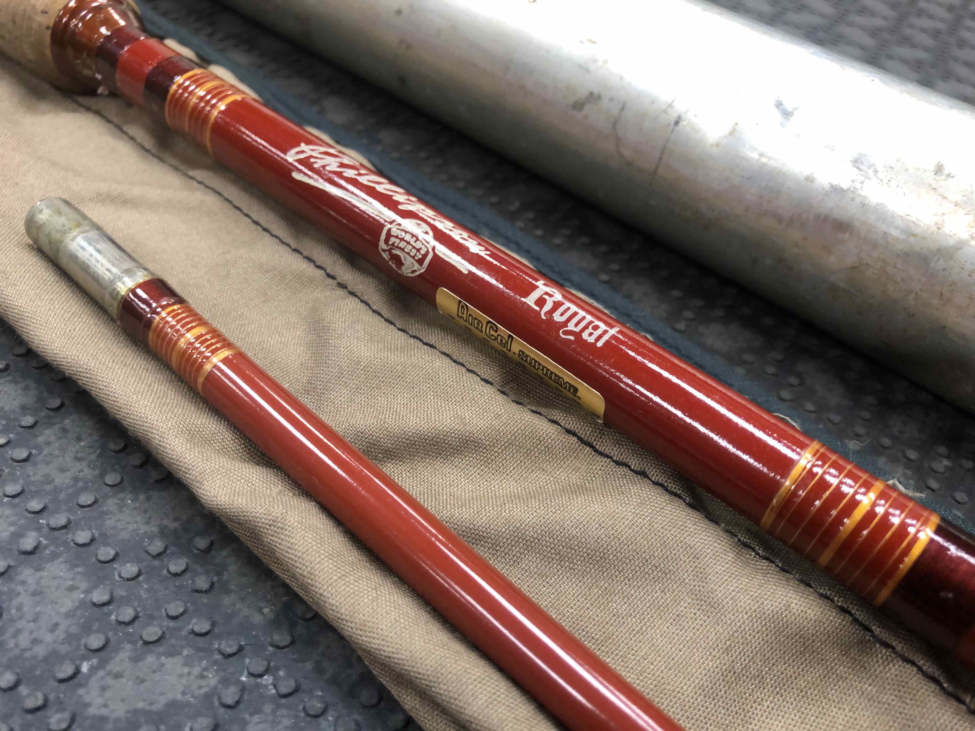 Vintage Phillipson Royal - 9’ - 10wt - RF90HT G2AF 10 - Made in the USA - 2Pc - Fiberglass Fly Rod - GREAT SHAPE! - $125