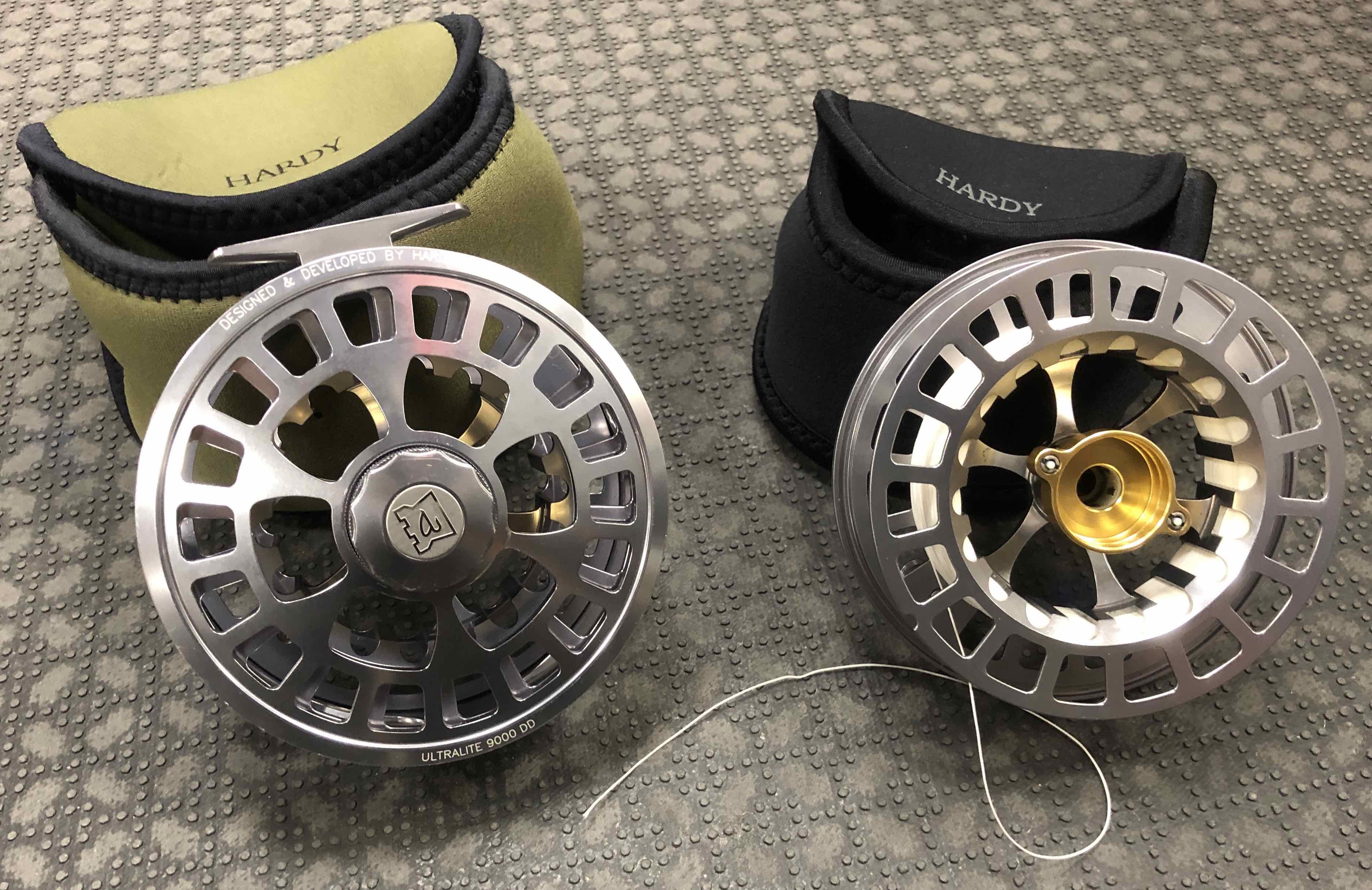 SOLD! – NEW PRICE! – Hardy Ultralite 9000DD Spey Sized Fly Reel – c/w Spare  Spool – GREAT SHAPE! – WAS $300 – NOW $250 – The First Cast – Hook, Line  and Sinker's Fly Fishing Shop
