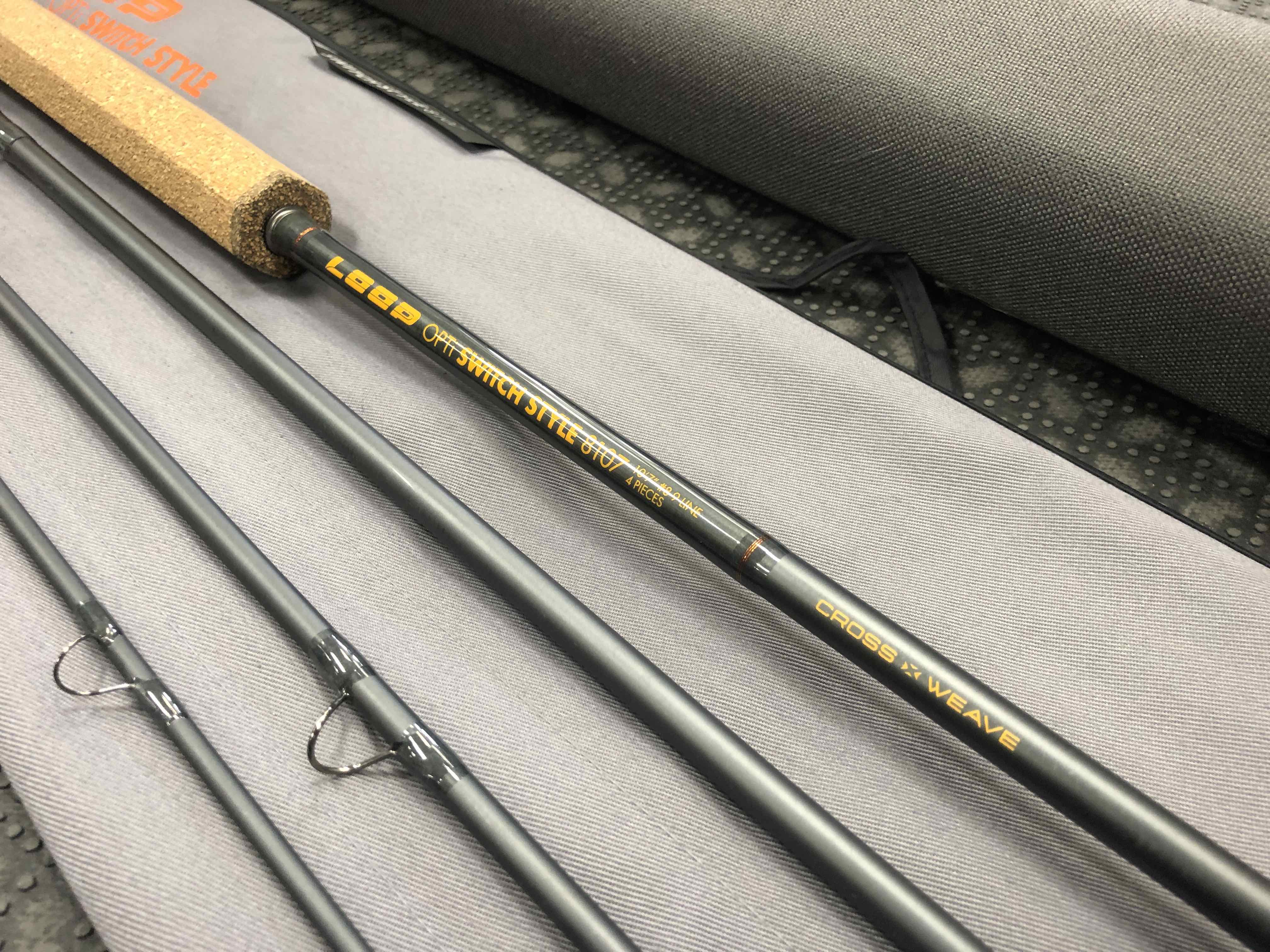 Loop Opti - Switch Style - 8107 - Cross Weave - 10’ 7” - 8/9Wt - 4Pc - Switch Fly Rod - BRAND NEW! - $300