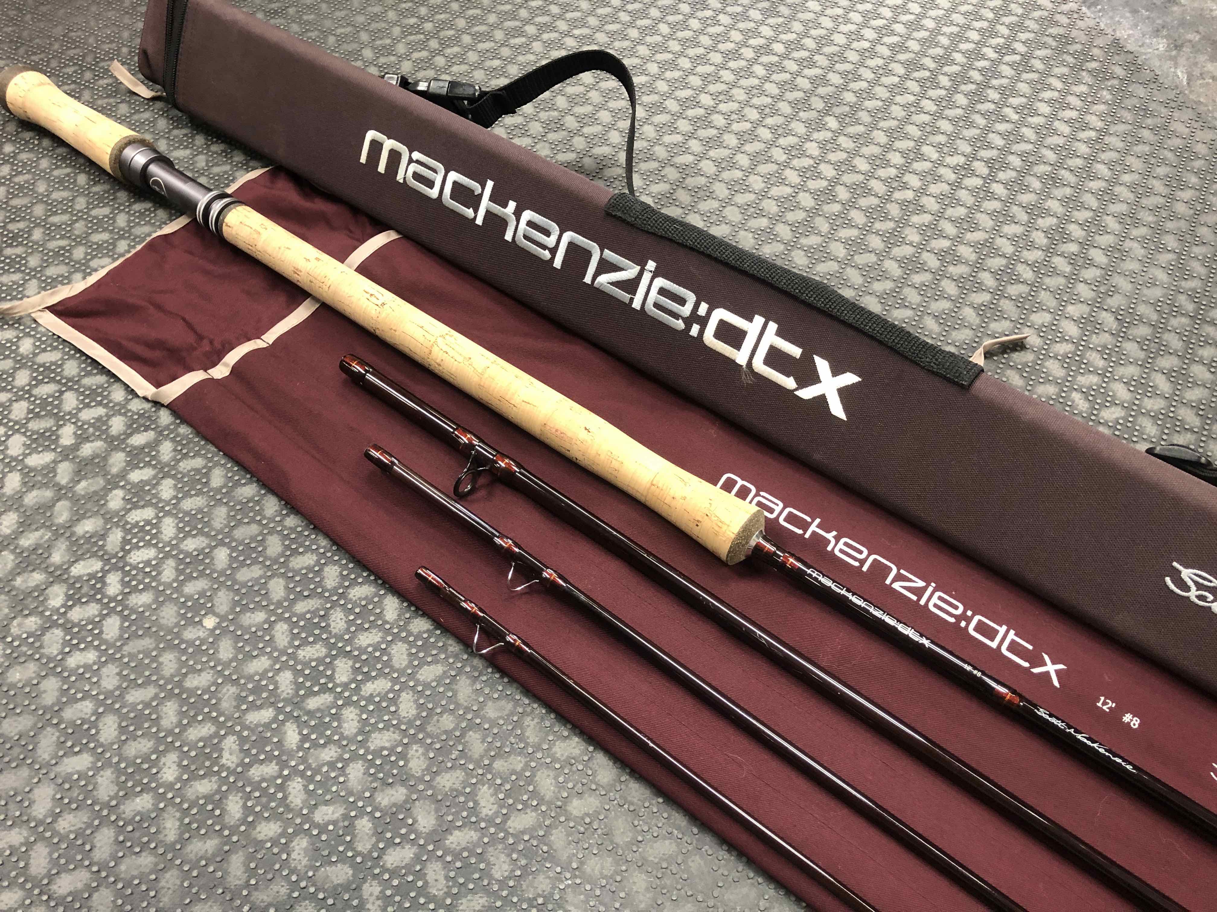 SOLD! – Scott Mackenzie – DTX – 12' – 8Wt – Spey Rod – LIKE NEW! – $300 –  The First Cast – Hook, Line and Sinker's Fly Fishing Shop