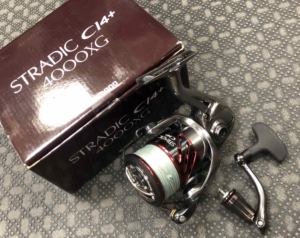 Shimano CI4+ 4000XG Spinning Reel - GREAT SHAPE! - $190