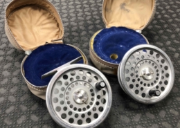 Hardy Marquis #6 - Made in England - Fly Reel - c/w Spare Spool & Leather Cases - GREAT CONDITION! - $225