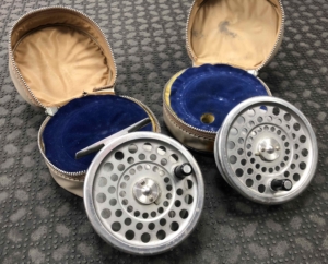 Hardy Marquis #6 - Made in England - Fly Reel - c/w Spare Spool & Leather Cases - GREAT CONDITION! - $225