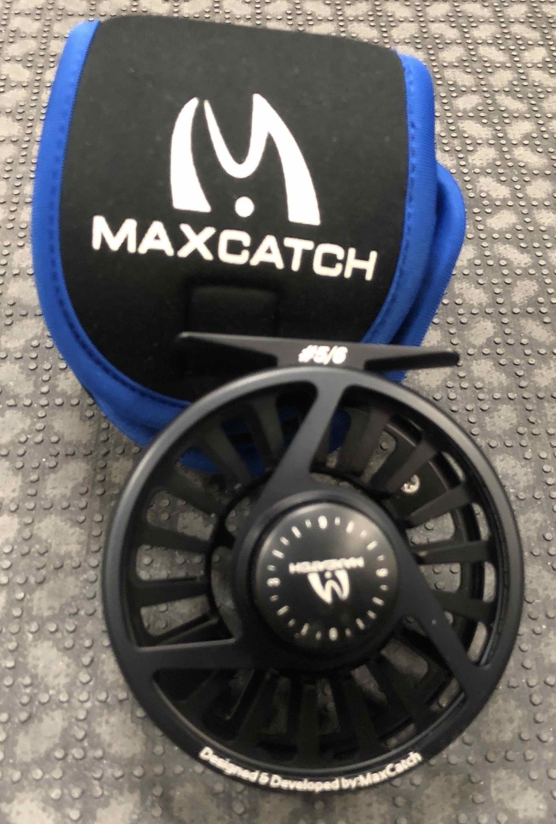 SOLD! – NEW PRICE! – Maxcatch Avid Fly Reel 5/6 – LIKE NEW! – $30