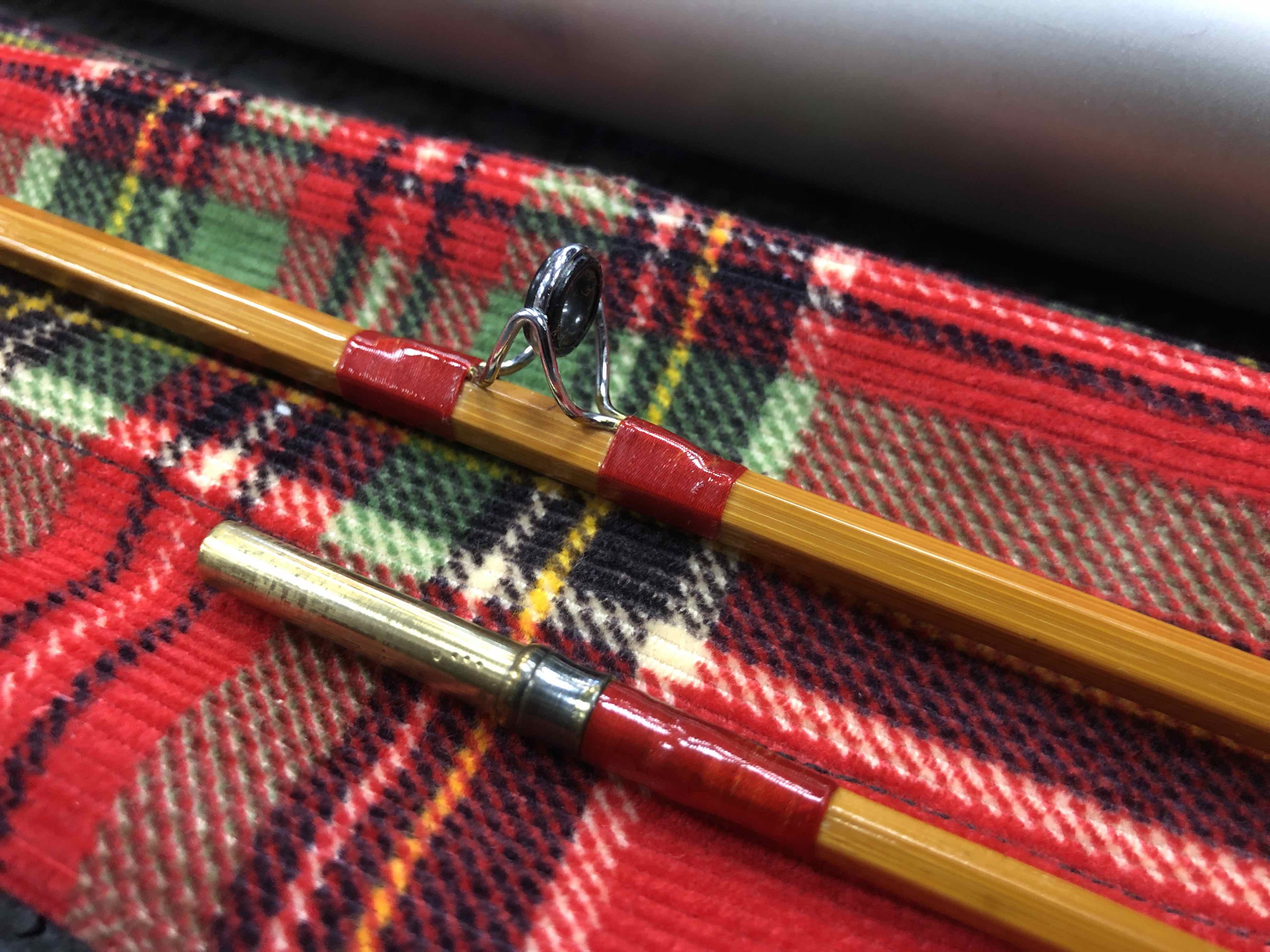 Orvis "Fly Weight" Bamboo Cane Rod - 1976 Cane Blank Kit - 2 Pc - 7’ - 4Wt- LIKE NEW! - $350