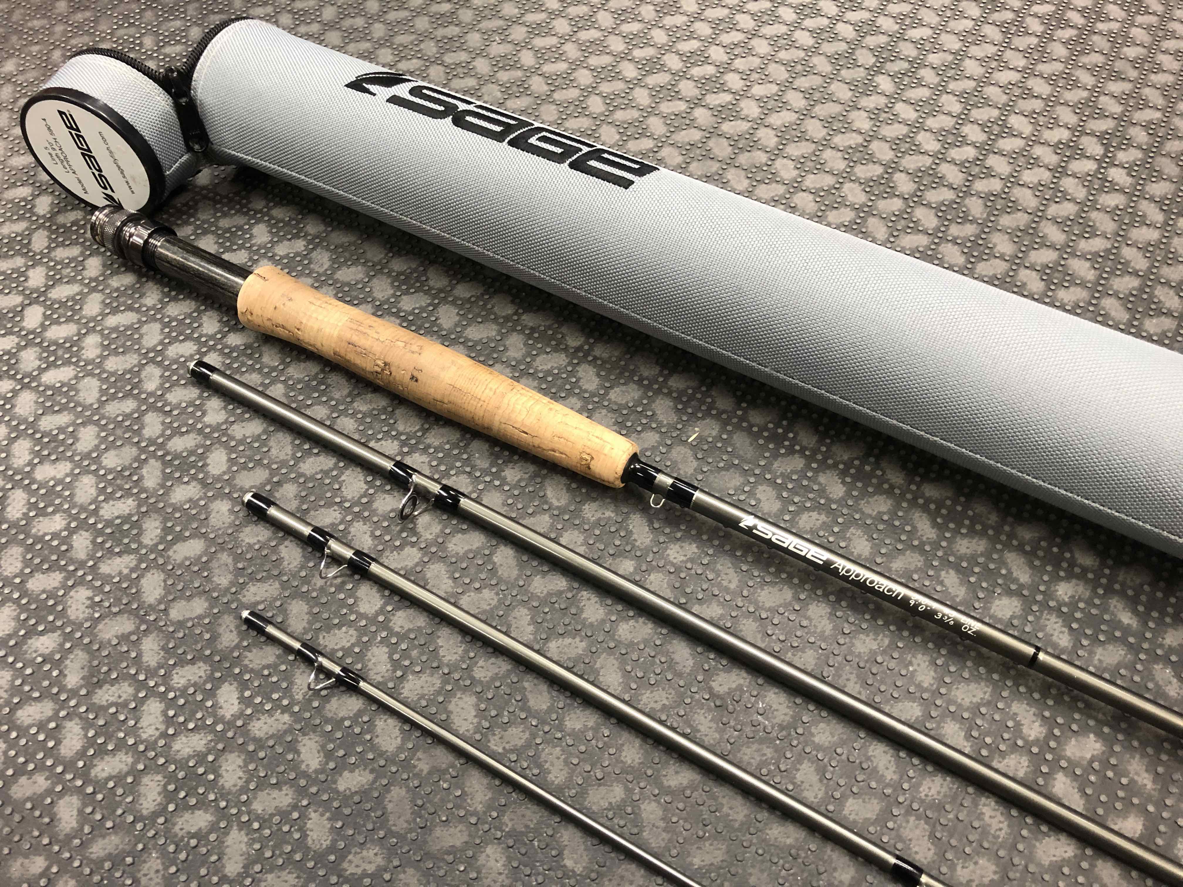 SOLD! – NEW PRICE! – Sage Approach 9′ 5wt 4Pc Fly Rod- 590-4 – GOOD ...