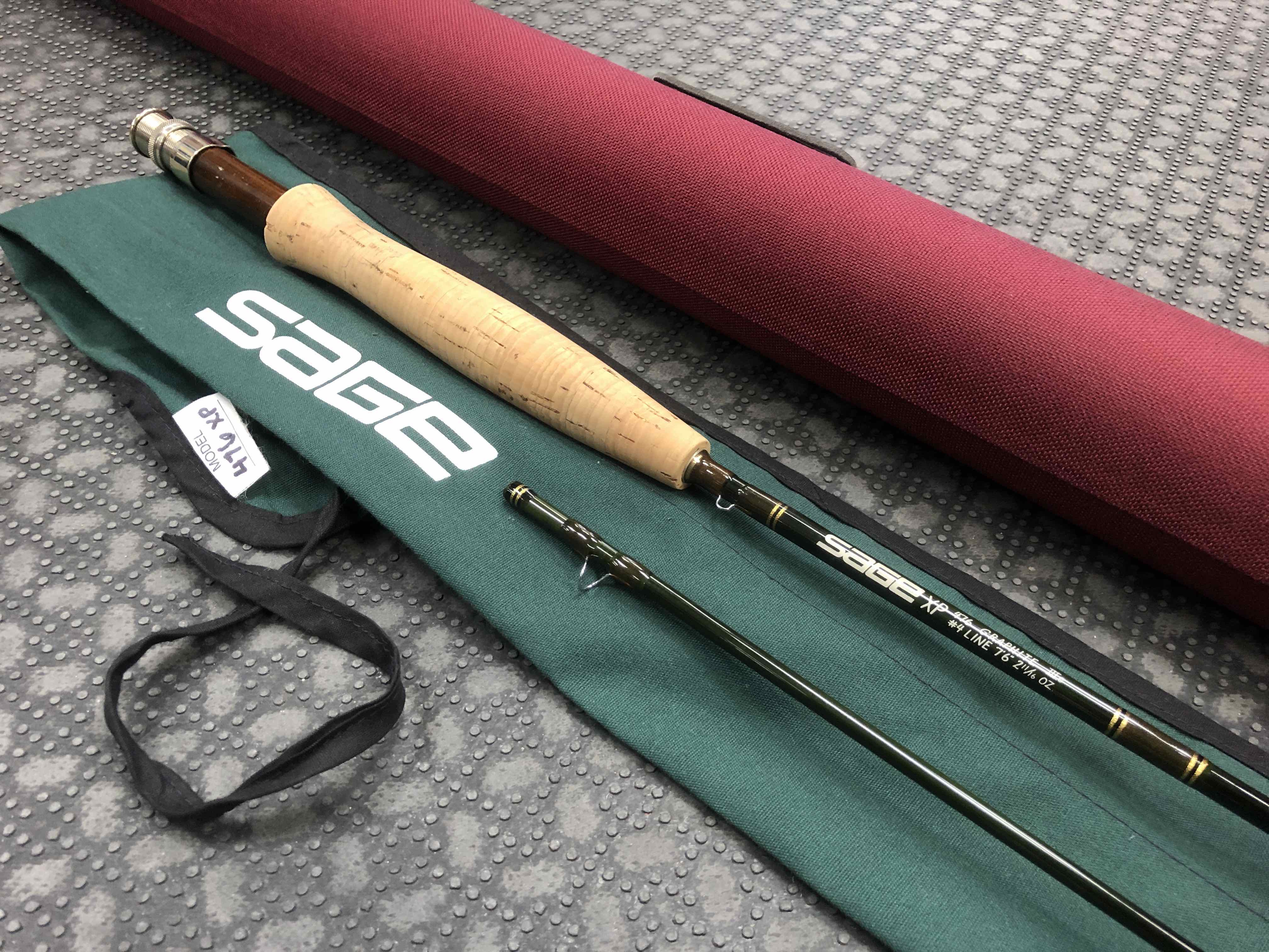 SOLD! – Sage XP – 476 Graphite III – 4Wt – 7' 6” – 2Pc Fly Rod