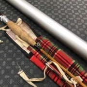 Bamboo Cane Rod Fly Rod - Built by Owner From Genuine Tonkin Cane in 1975 - 2Pc - 6 1/2’ - 4Wt - C/W Sock & Aluminum Tube - BEAUTIFUL CONDITION! - $300