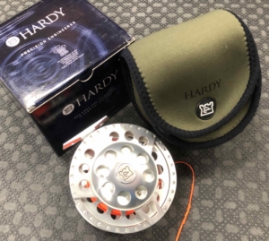 Hardy Angel 2 - 11/12 Spey Reel - C/W Pouch & Box - MINT CONDITION! - $395