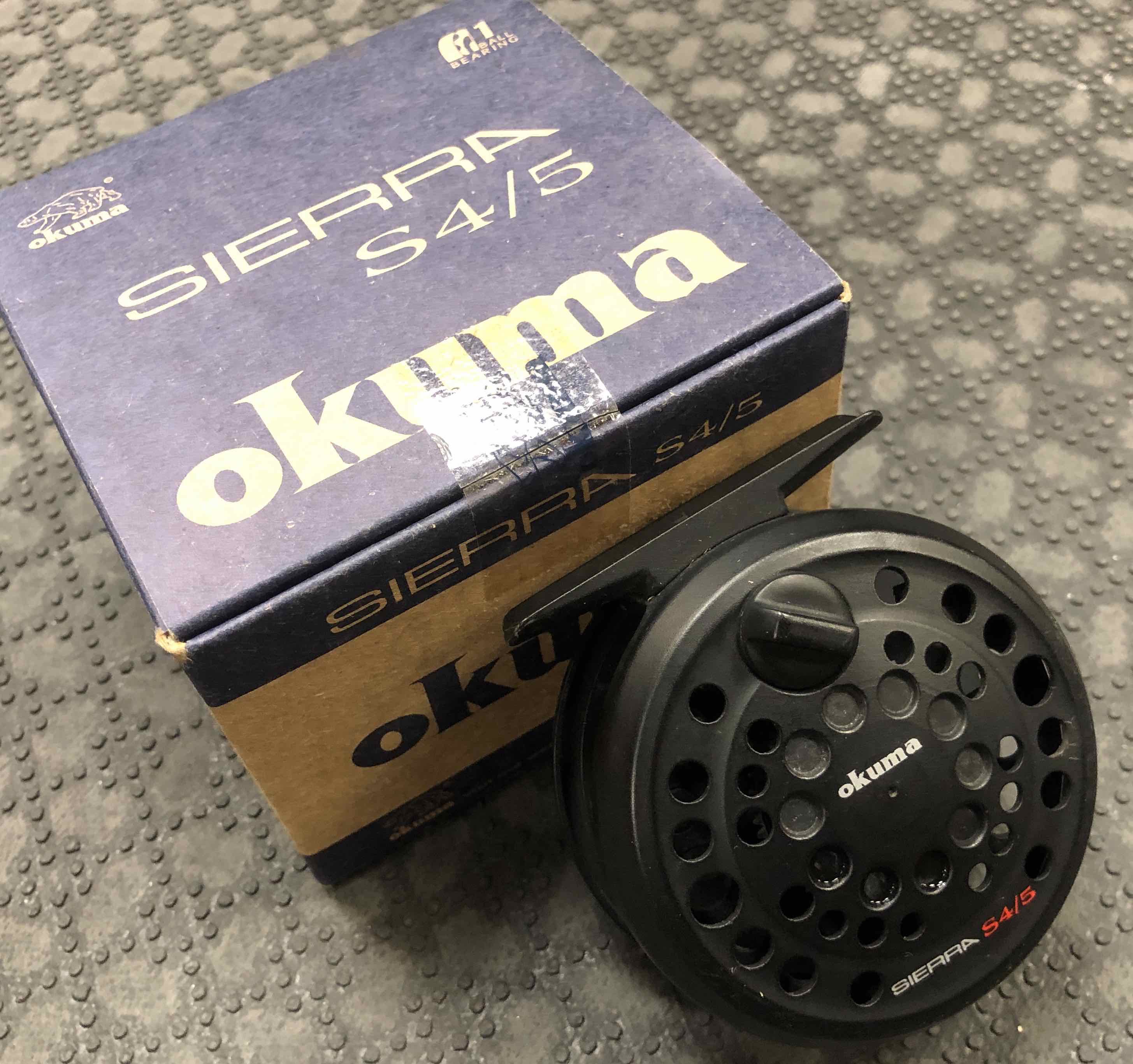 SOLD! – Okuma Sierra S5/6 Fly Reel – $25 – The First Cast – Hook