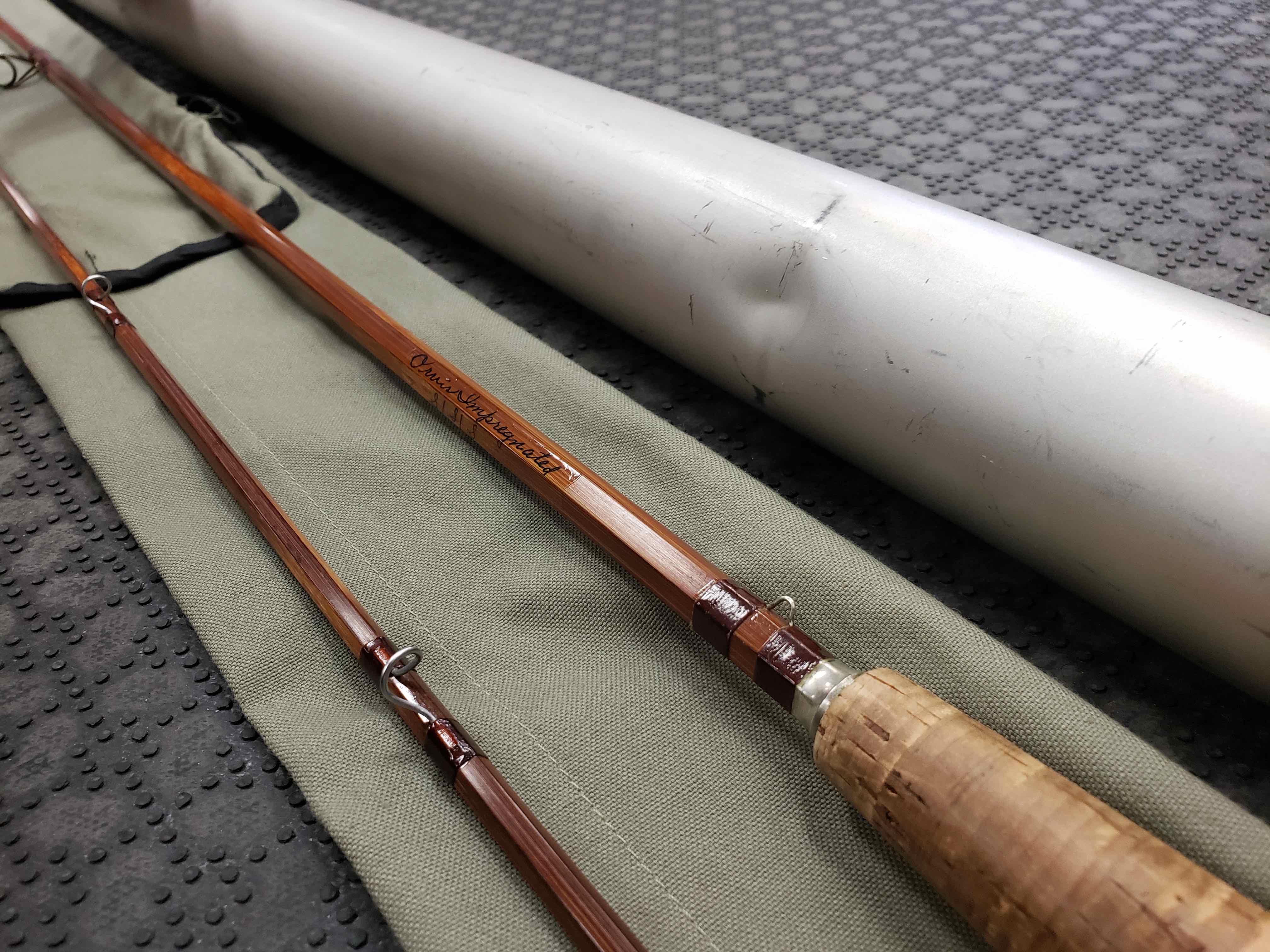 SOLD! – Orvis Bamboo Fly Rod – 2Pc – 8' 9” – 10Wt – GREAT SHAPE! – $450 –  The First Cast – Hook, Line and Sinker's Fly Fishing Shop