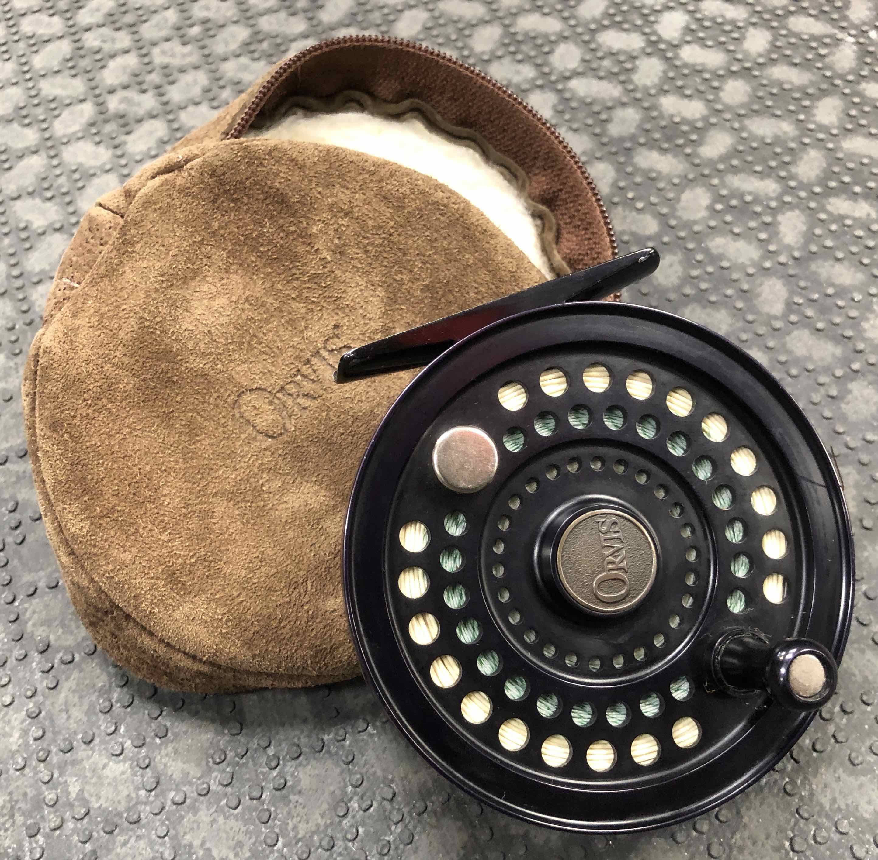 Orvis Presentation Fly Reel - EXR III - Made in Argentina - C/W A RIO Sinking Fly Line - GREAT SHAPE - $150
