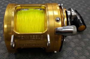 Penn International II - 30T - Saltwater High Profile Baitcasting Reel - Gold - GOOD SHAPE! - $300