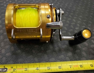 Penn International II - 30T - Saltwater High Profile Baitcasting Reel - Gold - GOOD SHAPE! - $300